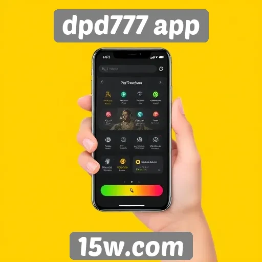 experiência do usuário no dpd777 app em destaque